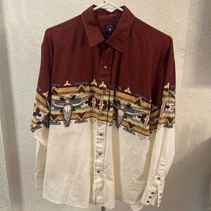 Panhandle Slim vintage western button up